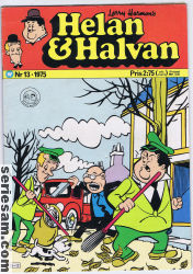 Helan och Halvan 1975 nr 13 omslag serier