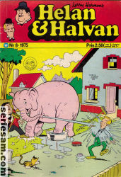 Helan och Halvan 1975 nr 8 omslag serier Helan och Halvan 1975 nr 8 omslag serier