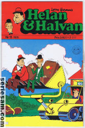 Helan och Halvan 1976 nr 11 omslag serier