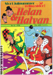 Helan och Halvan 1978 nr 12 omslag serier Helan och Halvan 1978 nr 12 omslag serier