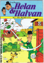 Helan och Halvan 1979 nr 2 omslag serier