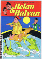 Helan och Halvan 1979 nr 4 omslag serier