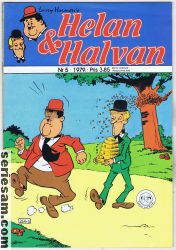 Helan och Halvan 1979 nr 5 omslag serier