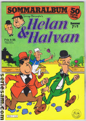 Helan och Halvan 1979 nr 7.5 omslag serier