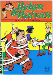 Helan och Halvan 1979 nr 8 omslag serier