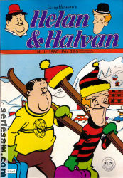 Helan och Halvan 1980 nr 1 omslag serier Helan och Halvan 1980 nr 1 omslag serier