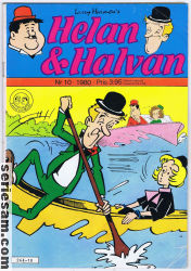 Helan och Halvan 1980 nr 10 omslag serier Helan och Halvan 1980 nr 10 omslag serier