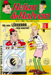 Helan och Halvan 1980 nr 3 omslag serier