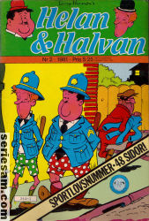 Helan och Halvan 1981 nr 2 omslag serier