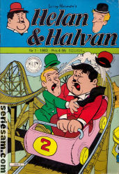 Helan och Halvan 1983 nr 1 omslag serier Helan och Halvan 1983 nr 1 omslag serier