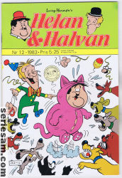Helan och Halvan 1983 nr 12 omslag serier Helan och Halvan 1983 nr 12 omslag serier