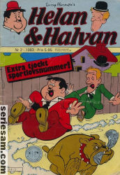 Helan och Halvan 1983 nr 2 omslag serier