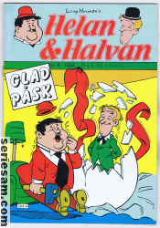 Helan och Halvan 1984 nr 4 omslag serier Helan och Halvan 1984 nr 4 omslag serier