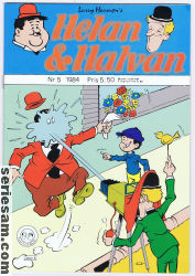 Helan och Halvan 1984 nr 5 omslag serier Helan och Halvan 1984 nr 5 omslag serier