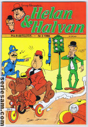Helan och Halvan 1986 nr 2 omslag serier Helan och Halvan 1986 nr 2 omslag serier