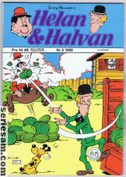 Helan och Halvan 1986 nr 3 omslag serier