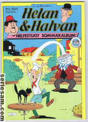 Helan och Halvan 1987 omslag serier
