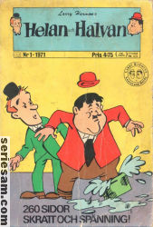 Helan och Halvan pocket 1971 nr 1 omslag serier Helan och Halvan pocket 1971 nr 1 omslag serier