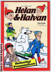 Helan och Halvan presentalbum 1985 omslag serier