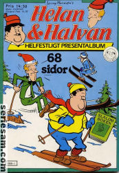Helan och Halvan presentalbum 1986 omslag serier