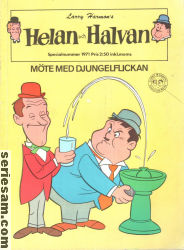 Helan och Halvan specialnummer 1971 nr 2 omslag serier