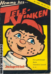 Hemma hos...Televinken 1968 nr 1 omslag serier Hemma hos...Televinken 1968 nr 1 omslag serier