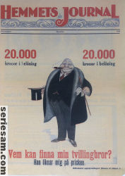 Hemmets Journal veckotidning 1920 omslag serier Hemmets Journal veckotidning 1920 omslag serier