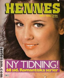 Hennes 1980 nr 1 omslag serier Hennes 1980 nr 1 omslag serier