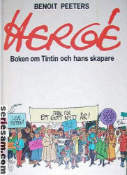Hergé Boken om Tintin och hans skapare 1983 omslag serier
