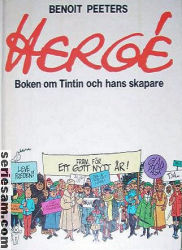 Hergé Boken om Tintin och hans skapare 1983 omslag serier Hergé Boken om Tintin och hans skapare 1983 omslag serier