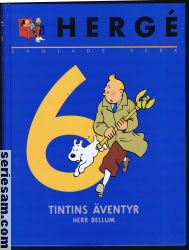 Hergé Samlade verk 1999 nr 6 omslag serier