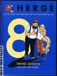 Hergé Samlade verk 1999 nr 8 omslag serier
