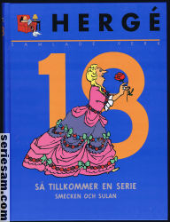 Hergé Samlade verk 2000 nr 18 omslag serier