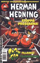 Herman Hedning 2001 nr 6 omslag serier
