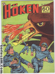 Höken 1958 nr 25 omslag serier