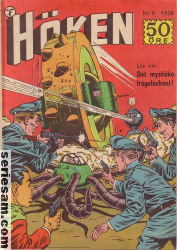 Höken 1958 nr 9 omslag serier