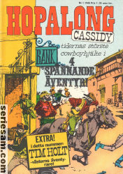 Hopalong Cassidy 1965 nr 1 omslag serier