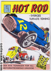 Hot Rod 1969 nr 1 omslag serier Hot Rod 1969 nr 1 omslag serier