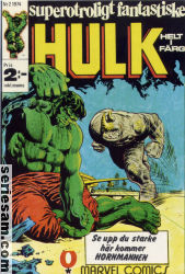 Hulk 1974 nr 2 omslag serier