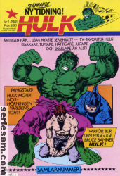 Hulk 1980 nr 1 omslag serier