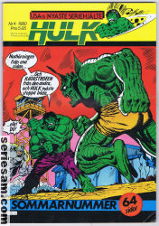 Hulk 1980 nr 4 omslag serier Hulk 1980 nr 4 omslag serier