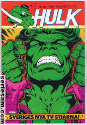 Hulk 1981 nr 10 omslag serier