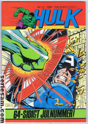 Hulk 1981 nr 12 omslag serier