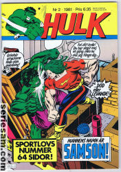 Hulk 1981 nr 2 omslag serier