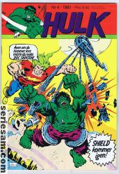 Hulk 1981 nr 4 omslag serier