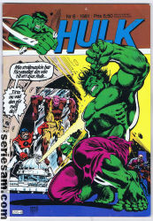 Hulk 1981 nr 8 omslag serier