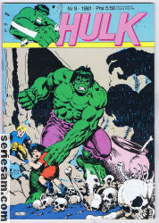 Hulk 1981 nr 9 omslag serier