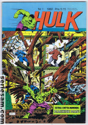 Hulk 1982 nr 1 omslag serier