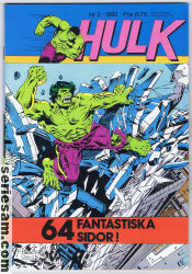 Hulk 1982 nr 2 omslag serier