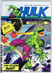 Hulk 1982 nr 9 omslag serier